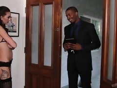 Cul, Nana, Gros cul, Noire, Brunette brune, Tromperie, Gorge profonde, Interracial