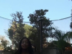 Черные, Черненькие, Мастурбация, На природе, Киски, Бритые