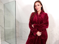 Chica, Tetas grandes, Morena, Fetiche, Masturbación, Pov