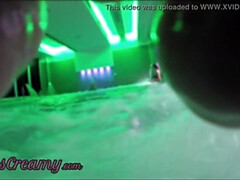 Amateur, Cfnm, Polla, Despelote, Masturbación, Piscina, Público, Voyeur