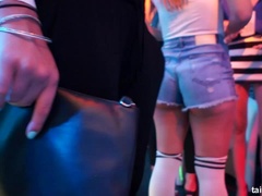ブロンド, 茶髪の, ダンス, 人形, ハードコア, レズビアン, パーティ, 濡れ