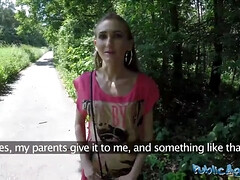 Leie, Spermaladung, Hd, Geld, Im freien, Pov, Öffentlich, Student