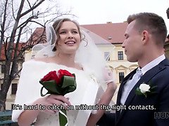 Braut, Kleid, Hardcore, Hd, Geld, Strümpfe, Jungendliche (18+), Hochzeit