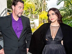 フェラチオ, 茶髪の, ダブル開発, 毛深い, 3p男男女, ストリッピング, ティーン, 三人