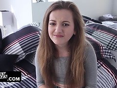 Блондинки, Минет, Кончили внутрь, Натуральные сиськи, Оргазм, Кричащие, Молоденькие, Сиськи