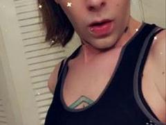 Mooi, Grote lul, Ondergoed, Masturbatie, Shemale, Mager, Tiener, Tieten likken