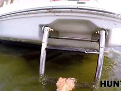 Européenne, Hd, Argent, De plein air, Pov, Chatte, Rasée, Nénés