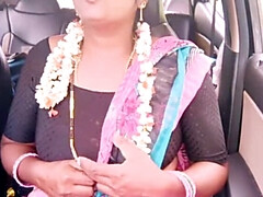 Telugu Desi Bhabi Secret Car Sex With Brother In Law - Dirty Talk & Big Natural Tits