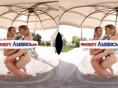 Amerikaans, Grote kont, Grote mammen, Blond, Masturbatie, Rijpe lesbienne, Gezichtspunt, Douche