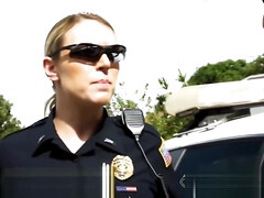 Caught by POLICE and MOVED to fuck them in empty room