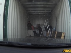 Amateur, Mamada, Coche, Pareja, Corridas faciales, Al aire libre, Pov, Coño