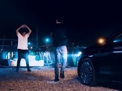 アナル, デカパイ, フェラチオ, ダブル開発, ポリス, 公共, 生徒, 三人