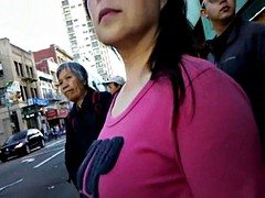 アジア人, 中国人, ソフトコア, のぞき