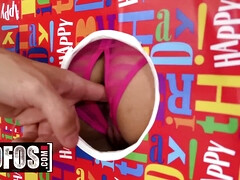 Teenager Vena Black gets a birthday gloryhole treat