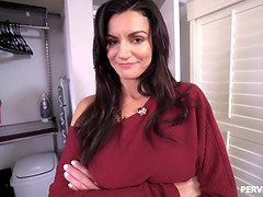 Arsch, Blasen, Hd, Küche, Lingerie, Natürlichen titten, Pov, Stiefmutter