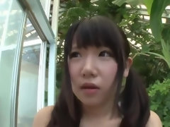 Asiatisch, Bikini, Blasen, Besamung, Spermaladung, Handjob, Japanische massage, Öffentlich