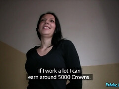 Amateur, Europeo, Corridas faciales, Pajear, Dinero, Al aire libre, Pov, Realidad