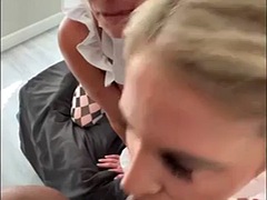 In den arsch, Tussi, Grosse titten, Blondine, Pummelig, Milf, Titten