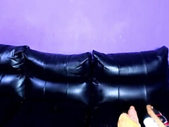 Enthousiasteling, Grote lul, Pijpbeurt, Dominatie, Latijnse vrouw, Natuurlijke tieten, Ruw, Tieten likken