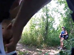 オナニー, アウトドア, のぞき