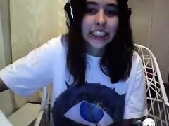 Amateur, Morena, Solo, Adolescente, Camara web