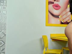 Spermaladung, Dildo, Hardcore, Latina, Lingerie, Masturbation, Solo, Titten