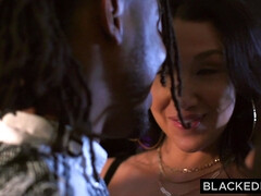 お尻, デカチン, 黒人, 茶髪の, ドレス, 女 人男 人, 母, 馬乗り