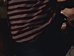 ベッドルーム, デカパイ, 茶髪の, ハードコア, オナニー, 淫乱熟女, タトゥー, おもちゃ