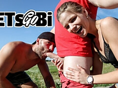 Большой член, Бисексуалы, Минет, Парочка, Хд, На природе, На публике, Втроем