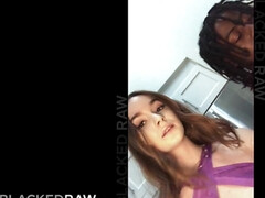 BLACKEDRAW she Wanted the Backstage BIG BLACK DICK Treatment - Hazel moore