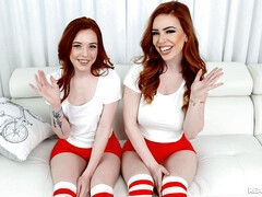 Tussi, Blasen, Hardcore, Hd, Realität, Rotschopf, Flotter dreier