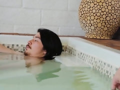 デカパイ, ブロンド, フェラチオ, 大学生, 中出し, 手コキする, 巨大, ラティーナ