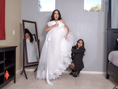 Grote mammen, Rondborstig, Hd, Lesbisch, Kut duiken, Slet, Tieten likken, Bruiloft