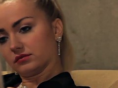 Lesbian Madame Can't Take Her Eyes Off Young Slaves Body