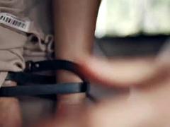 Leie, In den arsch, Tussi, Grosser schwanz, Blasen, Besamung, Spermaladung, Titten