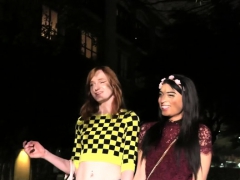 Sucer une bite, Européenne, Transsexuelle