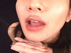 Asiatisch, Viele männer bespritzen eine frau, Japanische massage