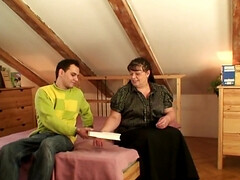 A younger man meets the older woman at the bookstore