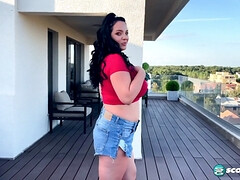 Gros seins, Bikini, Hd, Massage, Naturelle, Huilée, Solo, Nénés