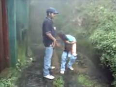 Indian Couple Fuck In The Rain