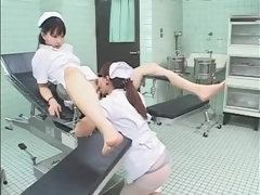 Asiático, Penetracion con dedos, Japonés, Lesbiana, Enfermera
