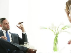 Grosse titten, Blasen, Braunhaarige, Spermaladung, Erotisch, Fingern, Lecken, Muschi