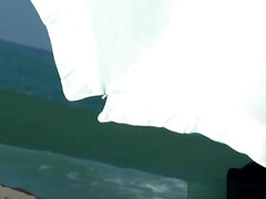 Strand, Blondine, Vollbusig, Klassisch, Süss, Natürlich, Nippel, Spanner