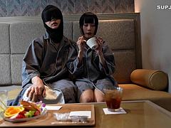 素人, デカパイ, フェラチオ, 中出し, 日本人, なめる, ハメ撮り, オッパイの