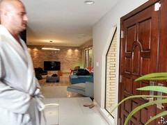 デカパイ, フェラチオ, 茶髪の, イく瞬間, Hd, キッチン, 熟年, 淫乱熟女