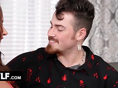 Amerikanisch, Grosse titten, Hd, Pov, Muschi, Rau, Rasiert, Scherzbold