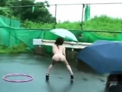 素人, アジア人, 日本人, アウトドア, 公共