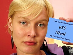 Doggystyle xxx with cover-girl GF from Czech Sex Casting