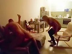 緊縛, ボンデージ, エロ熟女, 中出し, フェムドム, Hd, 三人, 妻