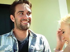 Blond, Sperma, Hd, Natuurlijke tieten, Kut duiken, Zuigen, Tiener, Tieten likken